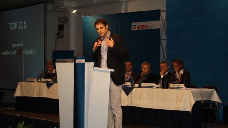 CDU-Parteitag: Frederik Heinz
