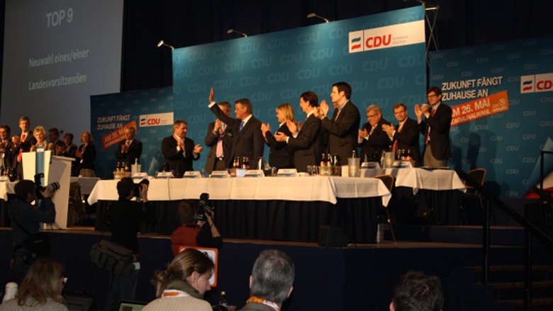 Wahl von Reimer Böge zum CDU-Landesvorsitzenden